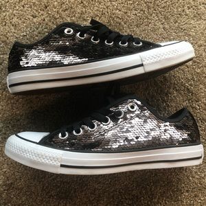 Brand New Sequin Converse